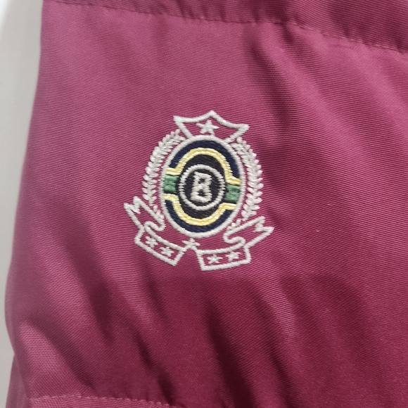 Bogner ski Puffer coat Burgundy Size 8 Down Filling - Picture 4 of 7